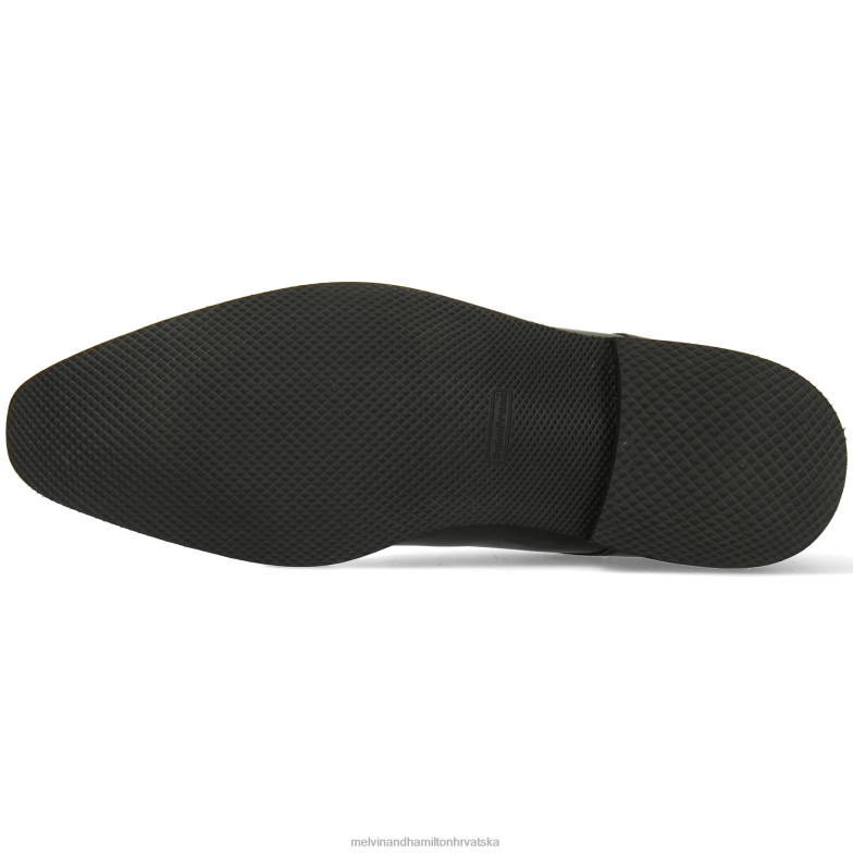 Alex 1 muškarci Melvin & Hamilton crno 22DJH381 cipele za derbi