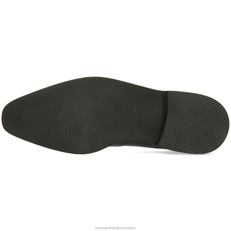 Alex 1 muškarci Melvin & Hamilton crno 22DJH474 cipele za derbi