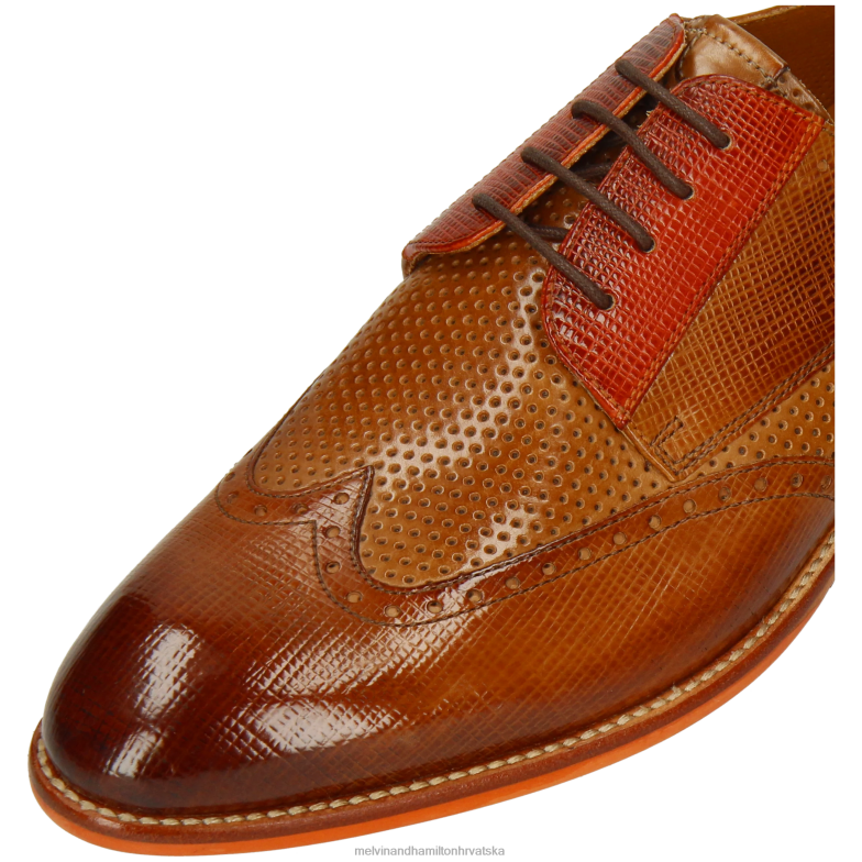 Bobby 1 muškarci Melvin & Hamilton svijetlosmeđa 22DJH395 cipele za derbi