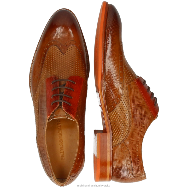 Bobby 1 muškarci Melvin & Hamilton svijetlosmeđa 22DJH395 cipele za derbi