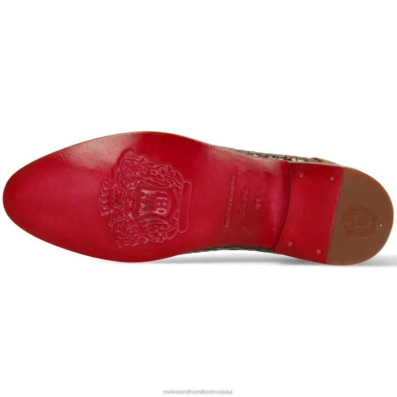 Brad 7 muškarci Melvin & Hamilton svijetlosmeđa 22DJH511 cipele za derbi