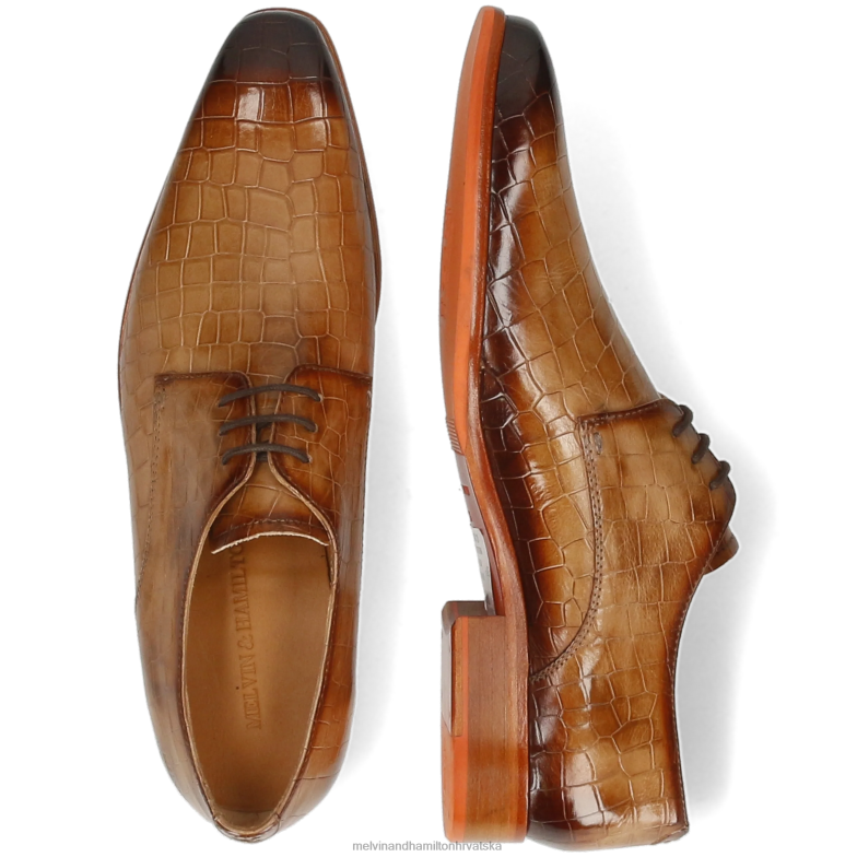 Lewis 13 muškarci Melvin & Hamilton svijetlosmeđa 22DJH522 cipele za derbi