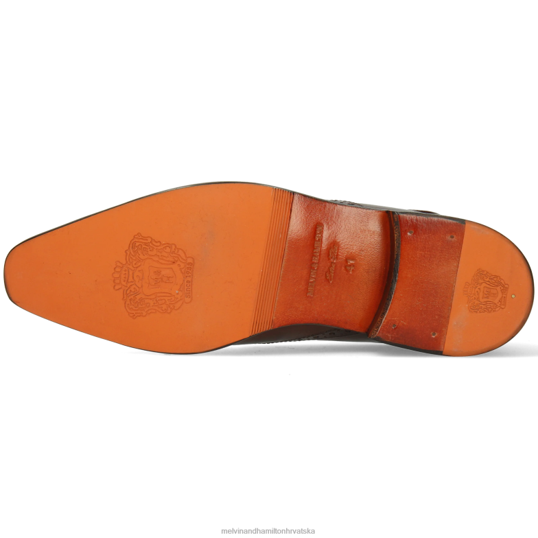 Lewis 3 muškarci Melvin & Hamilton smeđa 22DJH434 cipele za derbi