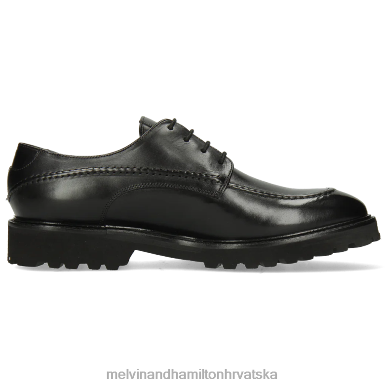 Matej 36 muškarci Melvin & Hamilton crno 22DJH544 cipele za derbi