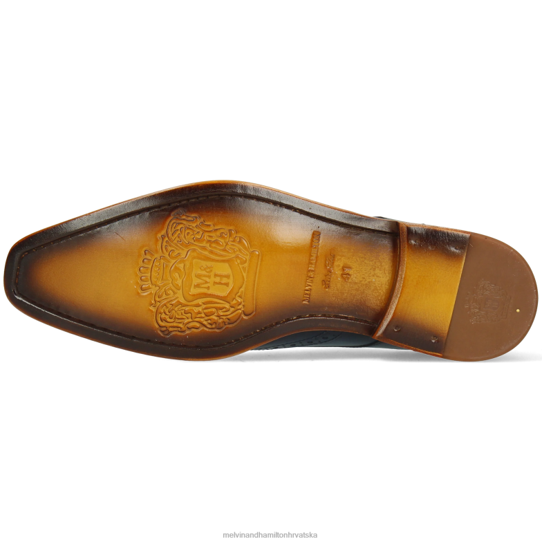 dylan 2 muškarci Melvin & Hamilton plava 22DJH483 cipele za derbi