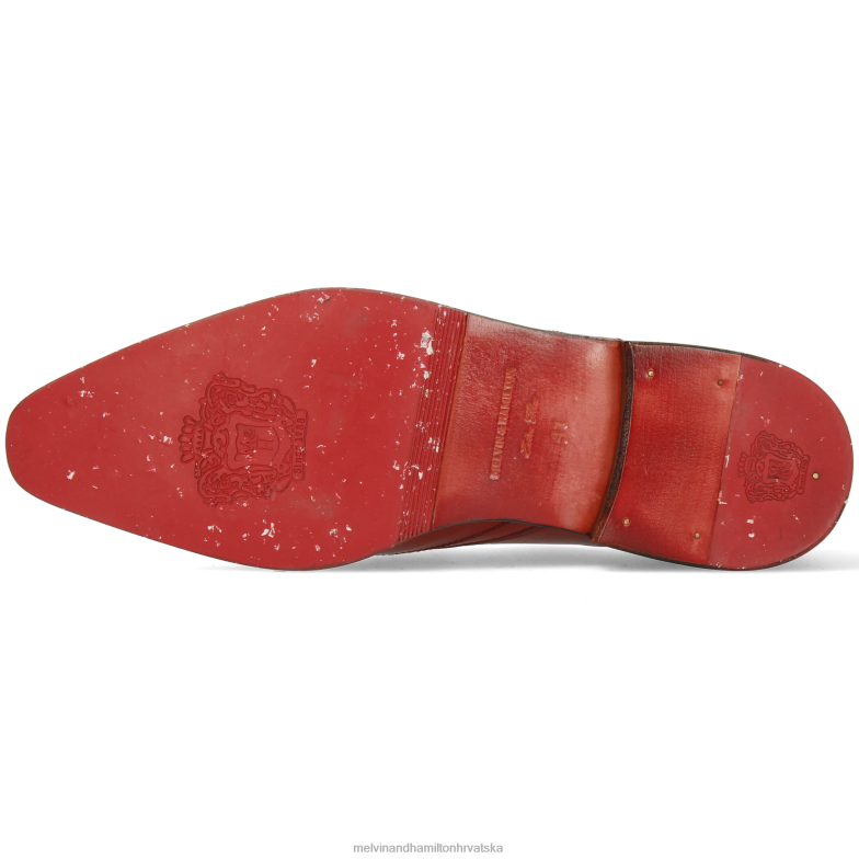 elvis 63 muškarci Melvin & Hamilton Crvena 22DJH550 cipele za derbi
