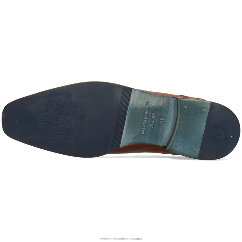 elyas 4 muškarci Melvin & Hamilton smeđa 22DJH384 cipele za derbi