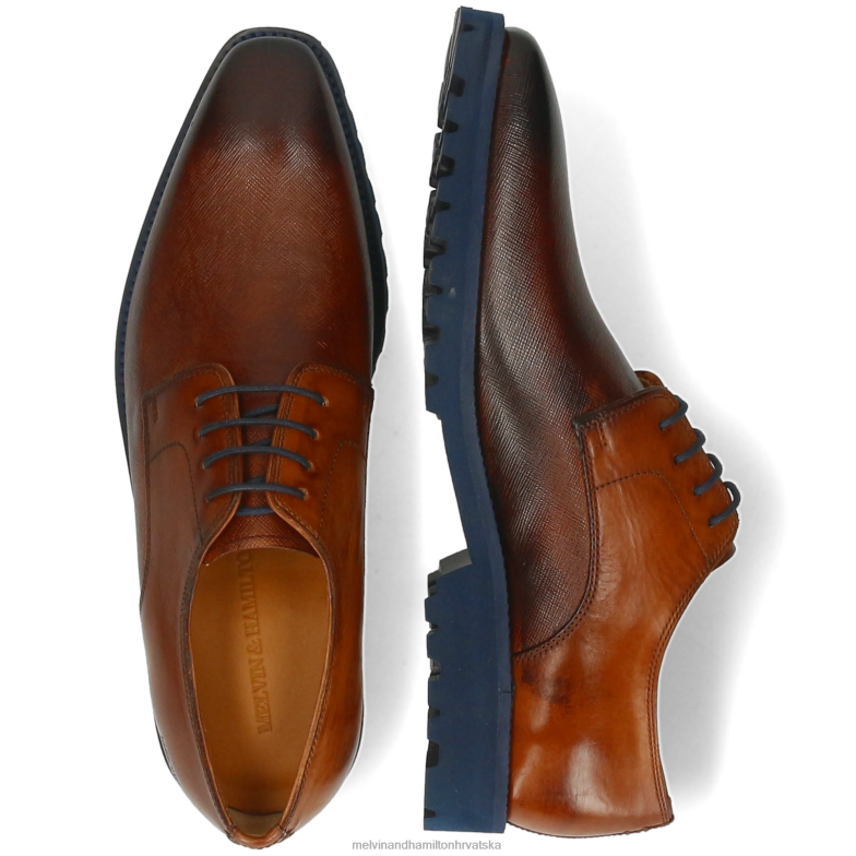 emil 1 muškarci Melvin & Hamilton smeđa 22DJH364 cipele za derbi