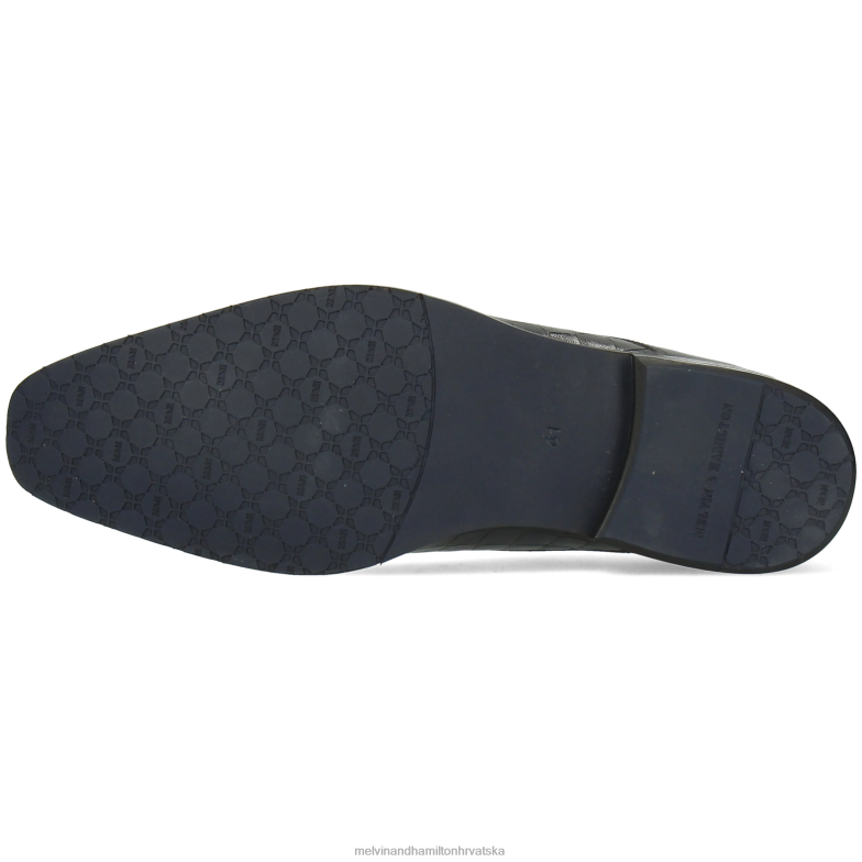 flynn 1 muškarci Melvin & Hamilton plava 22DJH537 cipele za derbi