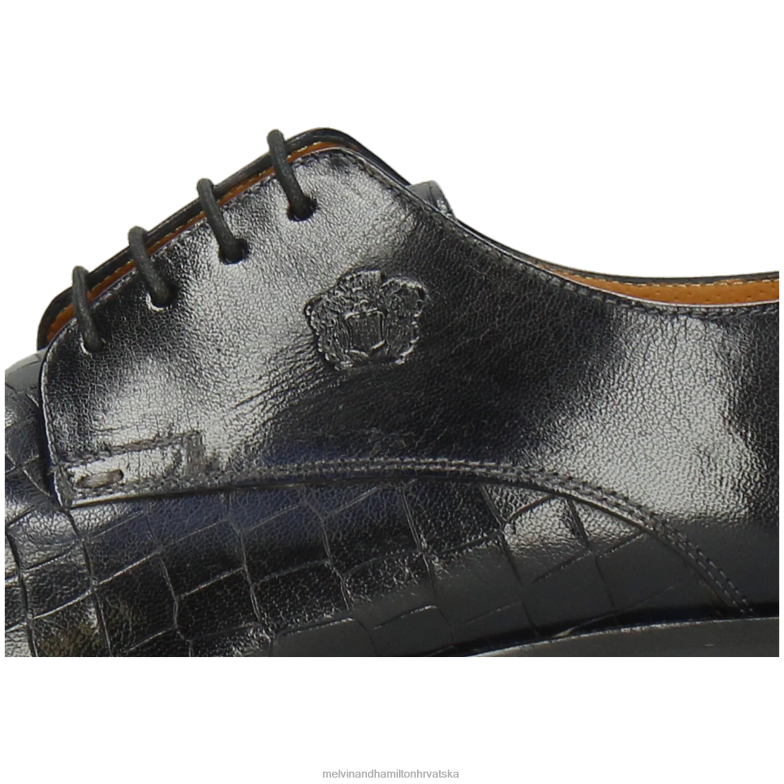 flynn 1 muškarci Melvin & Hamilton plava 22DJH537 cipele za derbi