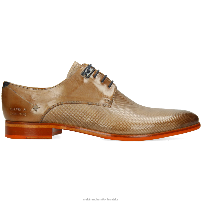 klint 1 muškarci Melvin & Hamilton siva 22DJH467 cipele za derbi