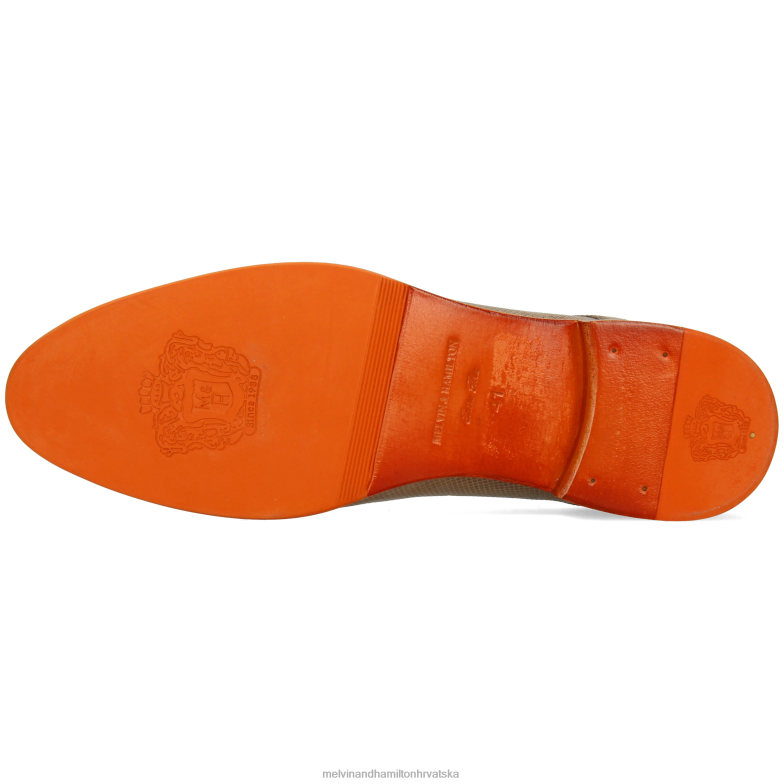 klint 1 muškarci Melvin & Hamilton siva 22DJH467 cipele za derbi