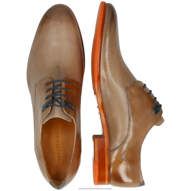 klint 1 muškarci Melvin & Hamilton siva 22DJH467 cipele za derbi