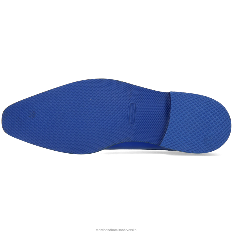 koplje 24 muškarci Melvin & Hamilton plava 22DJH406 cipele za derbi