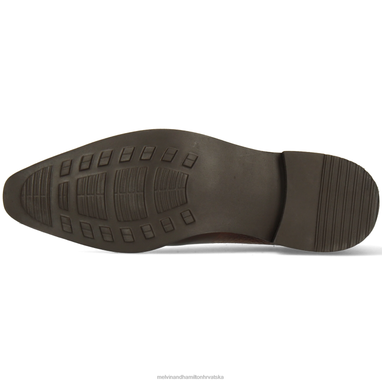koplje 61 muškarci Melvin & Hamilton smeđa 22DJH390 cipele za derbi