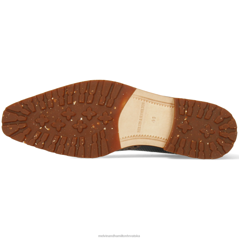 martin 15 muškarci Melvin & Hamilton siva 22DJH470 cipele za derbi