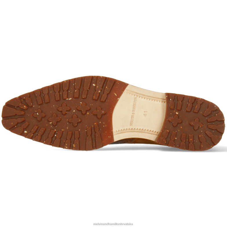 martin 15 muškarci Melvin & Hamilton smeđa 22DJH396 cipele za derbi