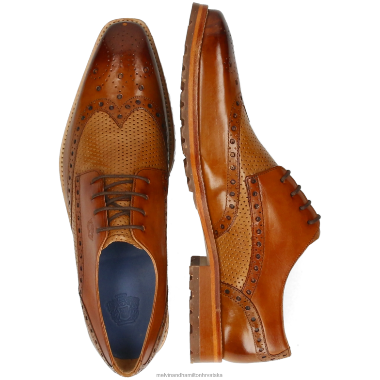 martin 15 muškarci Melvin & Hamilton smeđa 22DJH479 cipele za derbi