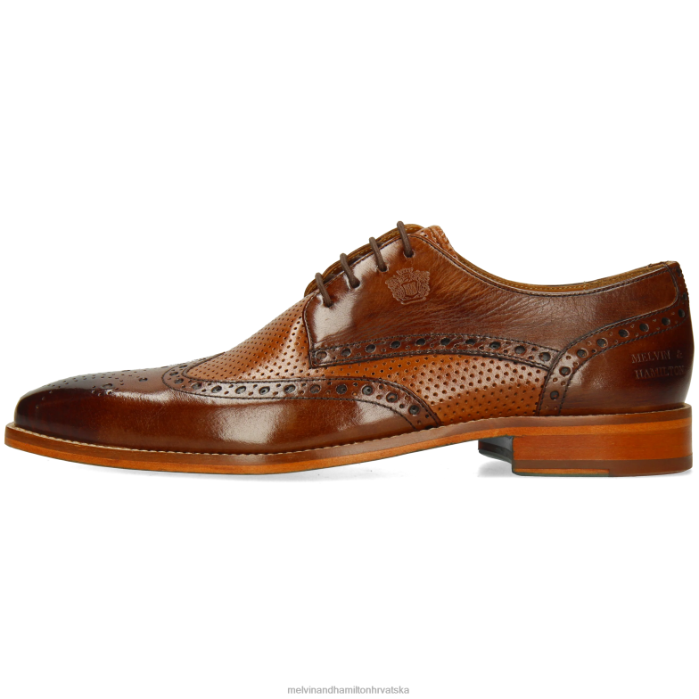 martin 15 muškarci Melvin & Hamilton smeđa 22DJH504 cipele za derbi