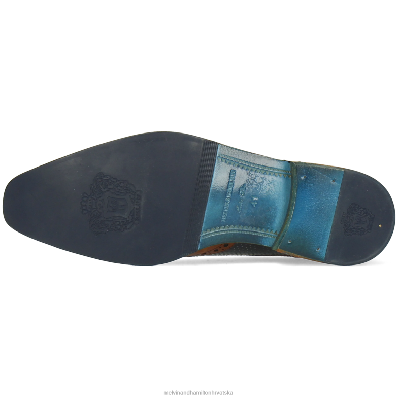 martin 15 muškarci Melvin & Hamilton smeđa 22DJH559 cipele za derbi