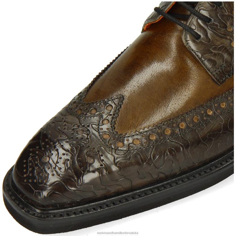 marvin 1 muškarci Melvin & Hamilton kaki 22DJH461 cipele za derbi