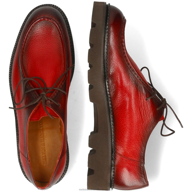 probušiti 10 muškarci Melvin & Hamilton naranča 22DJH426 cipele za derbi