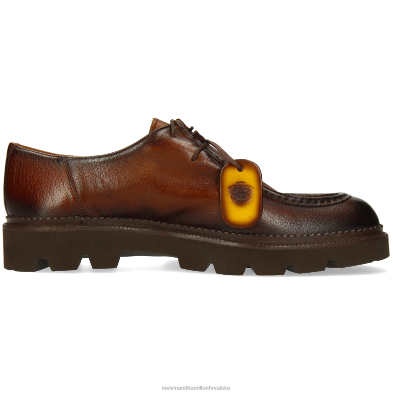 probušiti 10 muškarci Melvin & Hamilton smeđa 22DJH416 cipele za derbi