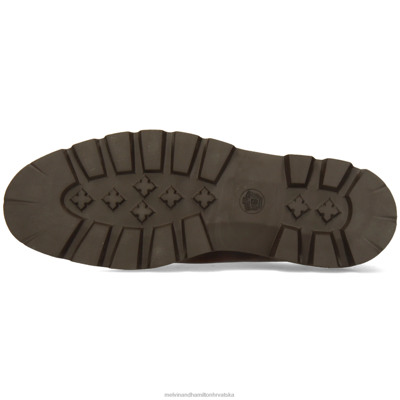 probušiti 10 muškarci Melvin & Hamilton smeđa 22DJH416 cipele za derbi