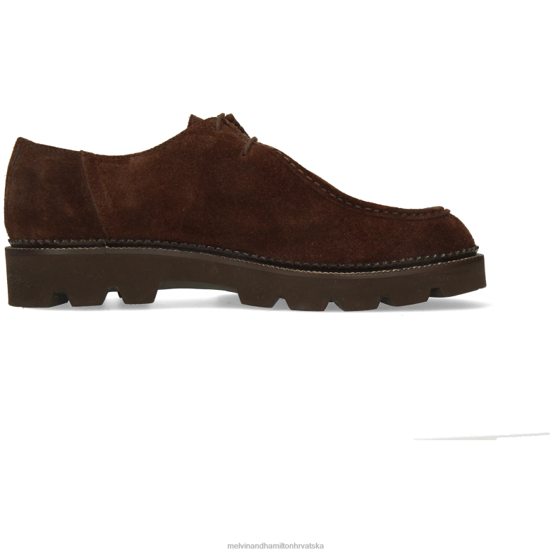 probušiti 10 muškarci Melvin & Hamilton smeđa 22DJH435 cipele za derbi