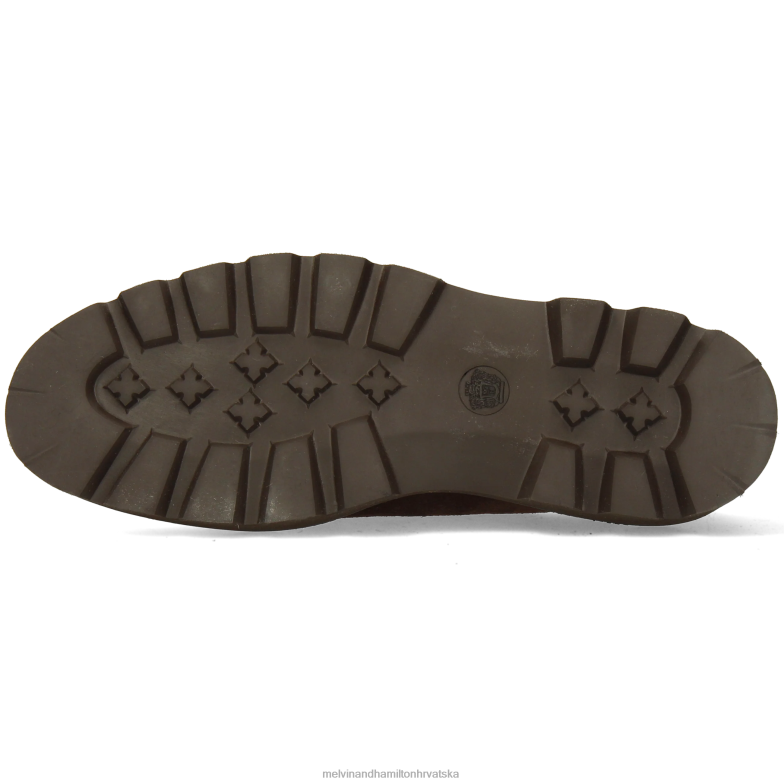 probušiti 10 muškarci Melvin & Hamilton smeđa 22DJH435 cipele za derbi