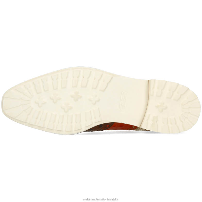 tom 26 muškarci Melvin & Hamilton smeđa 22DJH358 cipele za derbi