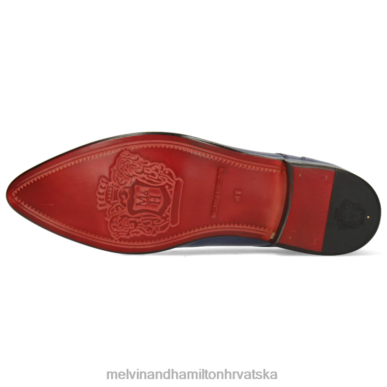 toni 1 muškarci Melvin & Hamilton plava 22DJH546 cipele za derbi