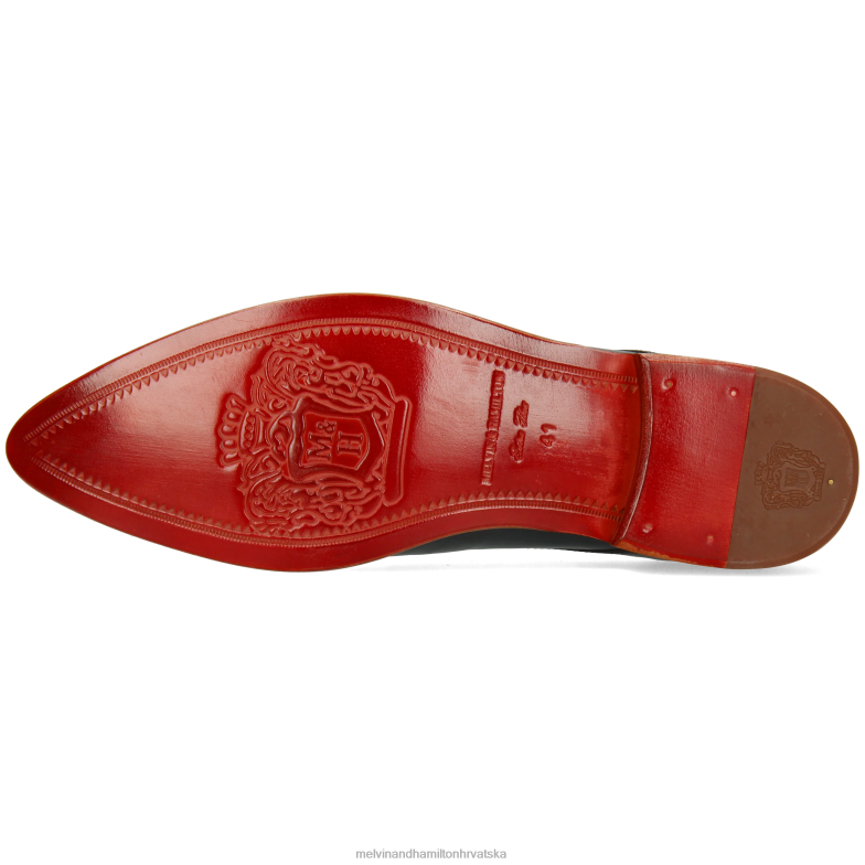 toni 36 muškarci Melvin & Hamilton plava 22DJH468 cipele za derbi