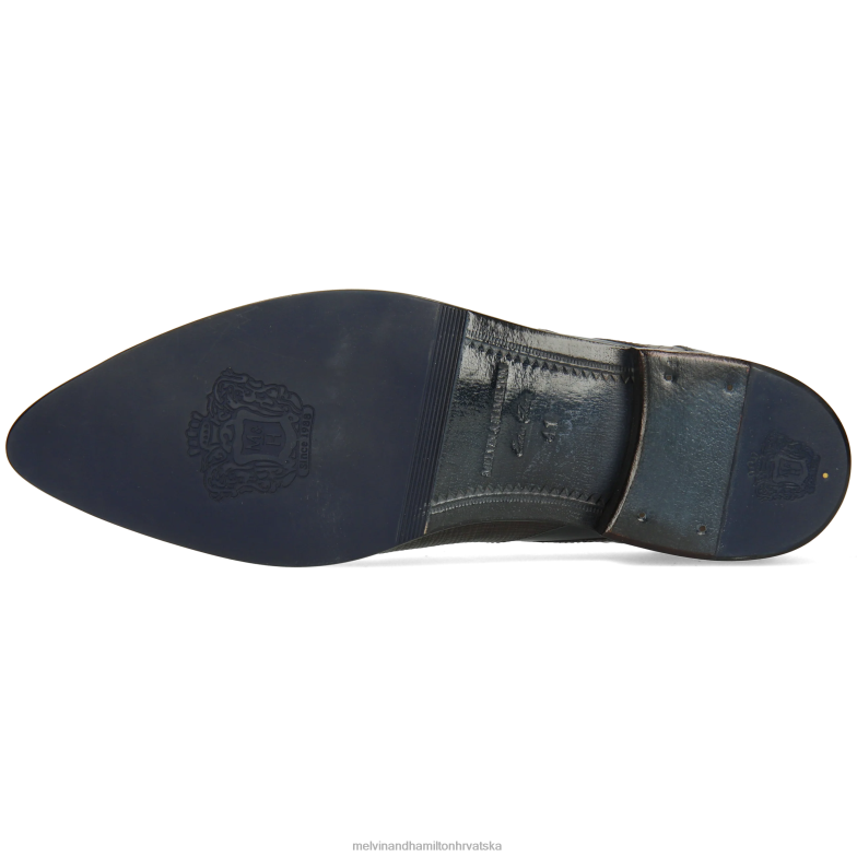 toni 39 muškarci Melvin & Hamilton siva 22DJH482 cipele za derbi