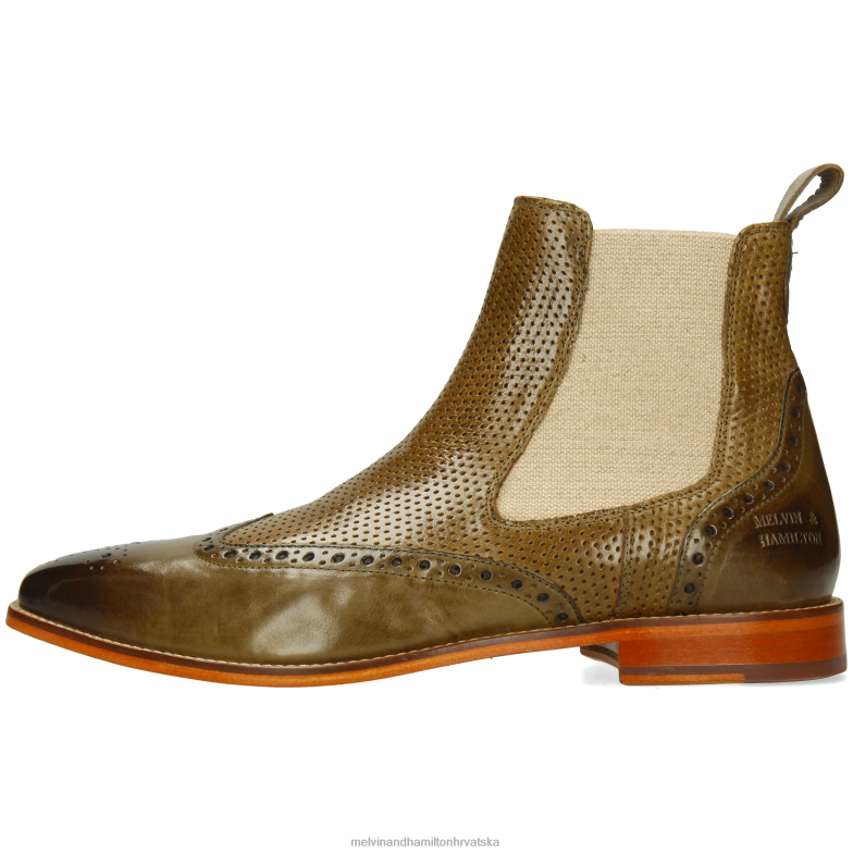 Alex 9 muškarci Melvin & Hamilton kaki 22DJH48 gležnjače