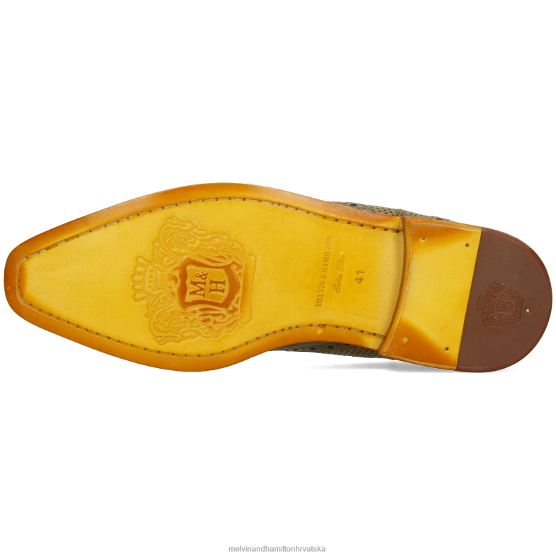 Alex 9 muškarci Melvin & Hamilton kaki 22DJH48 gležnjače