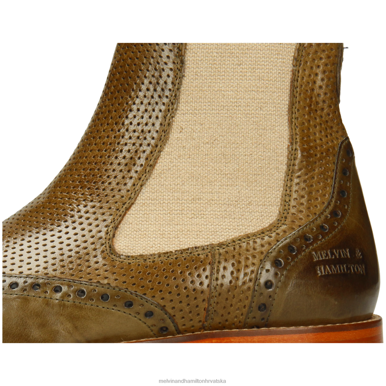 Alex 9 muškarci Melvin & Hamilton kaki 22DJH48 gležnjače