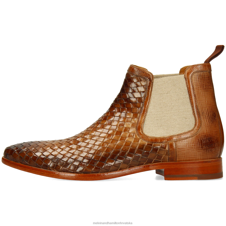 Brad 6 muškarci Melvin & Hamilton svijetlosmeđa 22DJH14 gležnjače