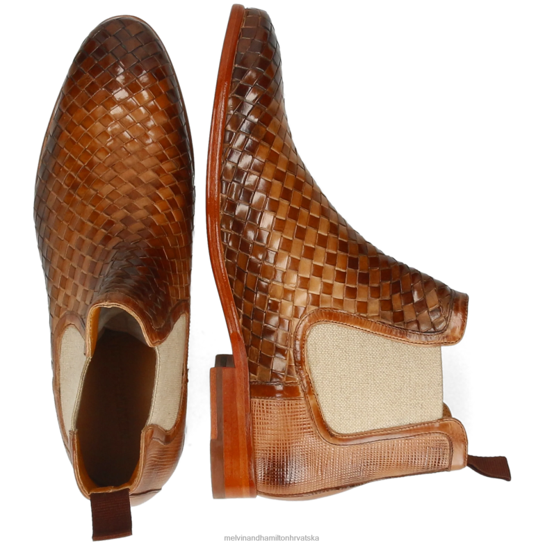 Brad 6 muškarci Melvin & Hamilton svijetlosmeđa 22DJH14 gležnjače