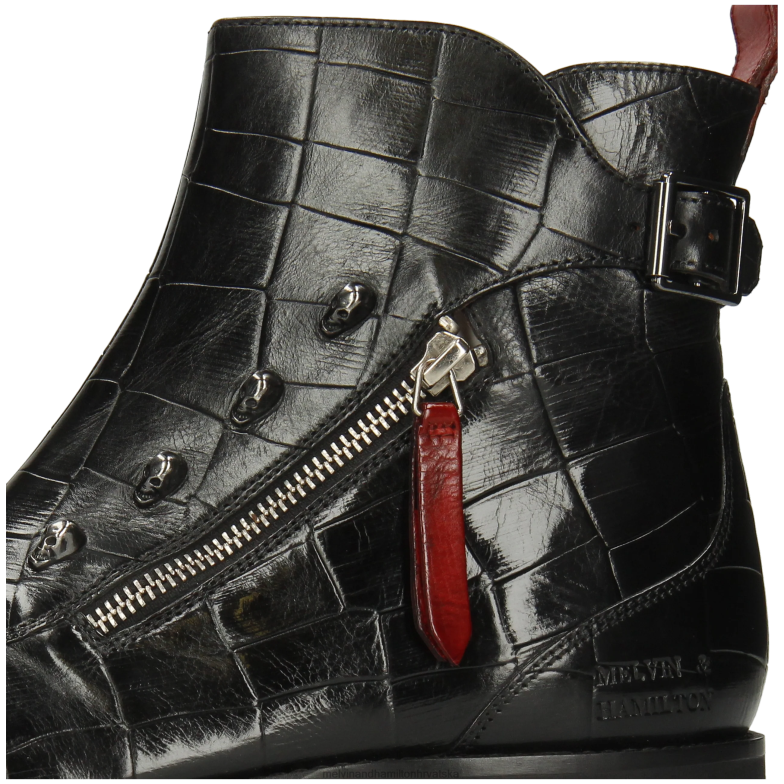 Elvis 25 muškarci Melvin & Hamilton crno 22DJH84 gležnjače