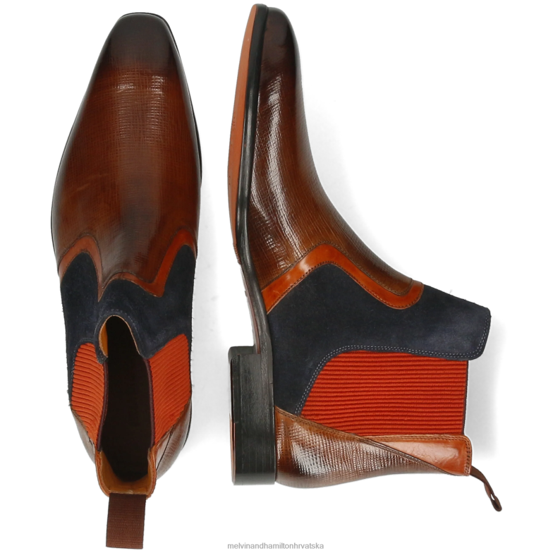 Lewis 26 muškarci Melvin & Hamilton smeđa 22DJH115 gležnjače