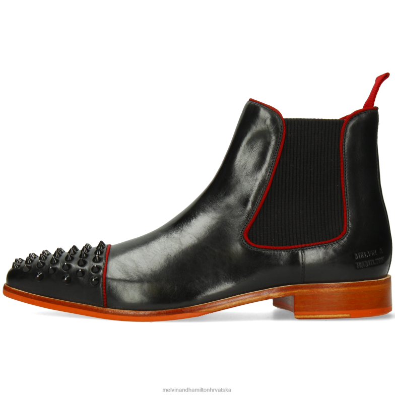 Lewis 57 muškarci Melvin & Hamilton crno 22DJH8 gležnjače