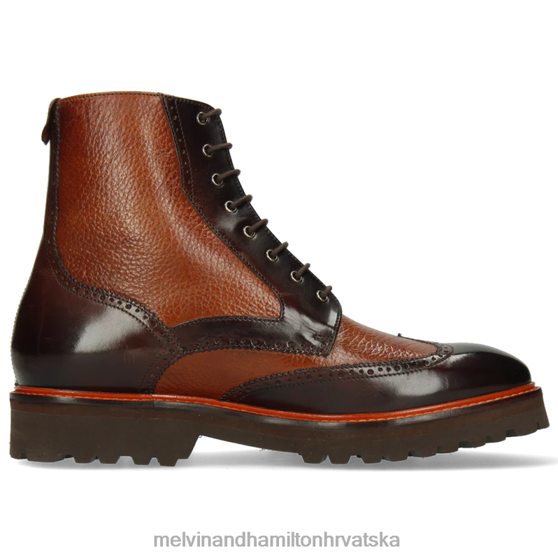 Matej 43 muškarci Melvin & Hamilton smeđa 22DJH118 gležnjače