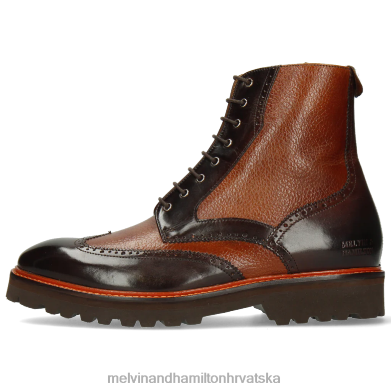 Matej 43 muškarci Melvin & Hamilton smeđa 22DJH118 gležnjače