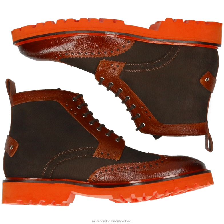 Matej 48 muškarci Melvin & Hamilton smeđa 22DJH97 gležnjače