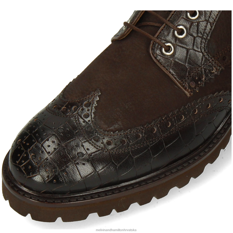 Matej 48 muškarci Melvin & Hamilton smeđa 22DJH98 gležnjače