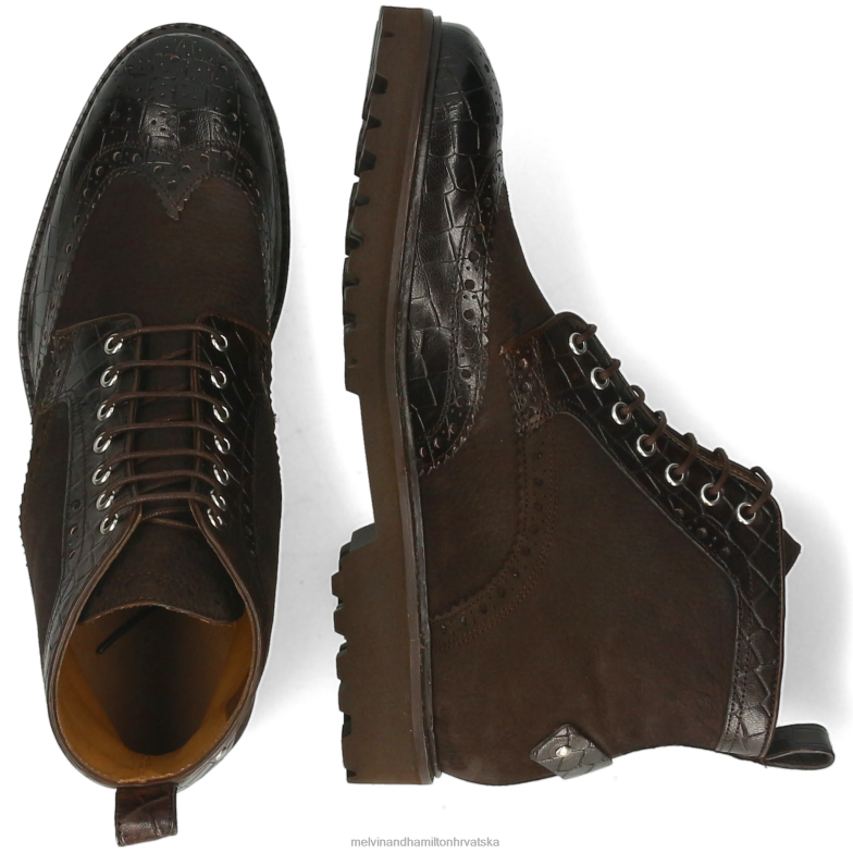 Matej 48 muškarci Melvin & Hamilton smeđa 22DJH98 gležnjače