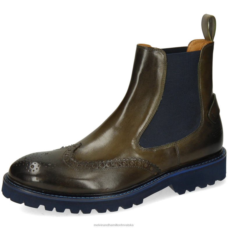 Matej 49 muškarci Melvin & Hamilton kaki 22DJH82 gležnjače