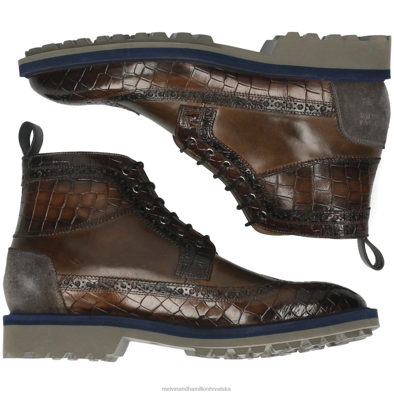 Matej 9 muškarci Melvin & Hamilton siva 22DJH66 gležnjače