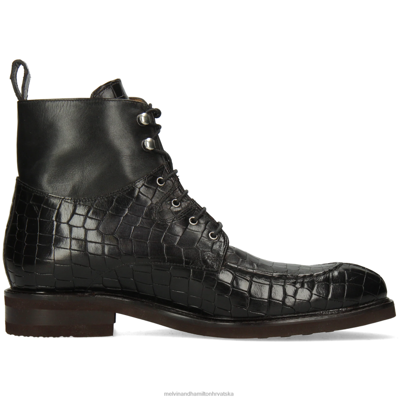 Parker 3 muškarci Melvin & Hamilton crno 22DJH58 gležnjače